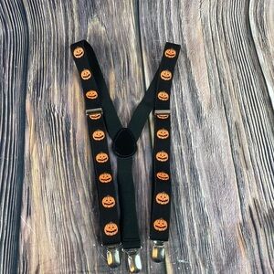 Kid’s Pumpkin Suspenders